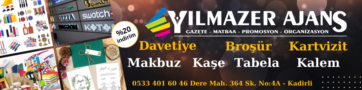 YILMAZER AJANS KADİRLİ